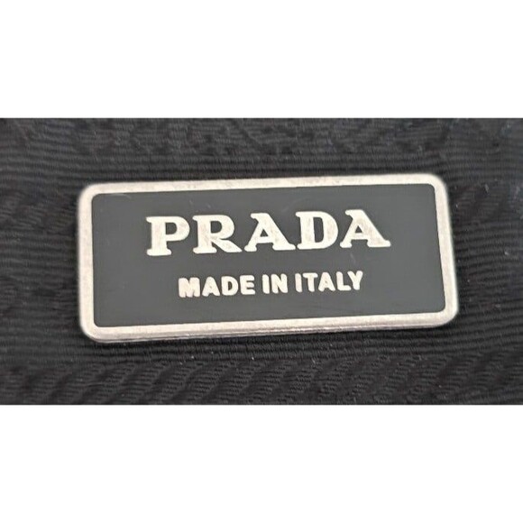 Prada Moon Y2K Small Shoulder Bag Chunky Silver Chain and Leather Handle - Picture 11 of 12